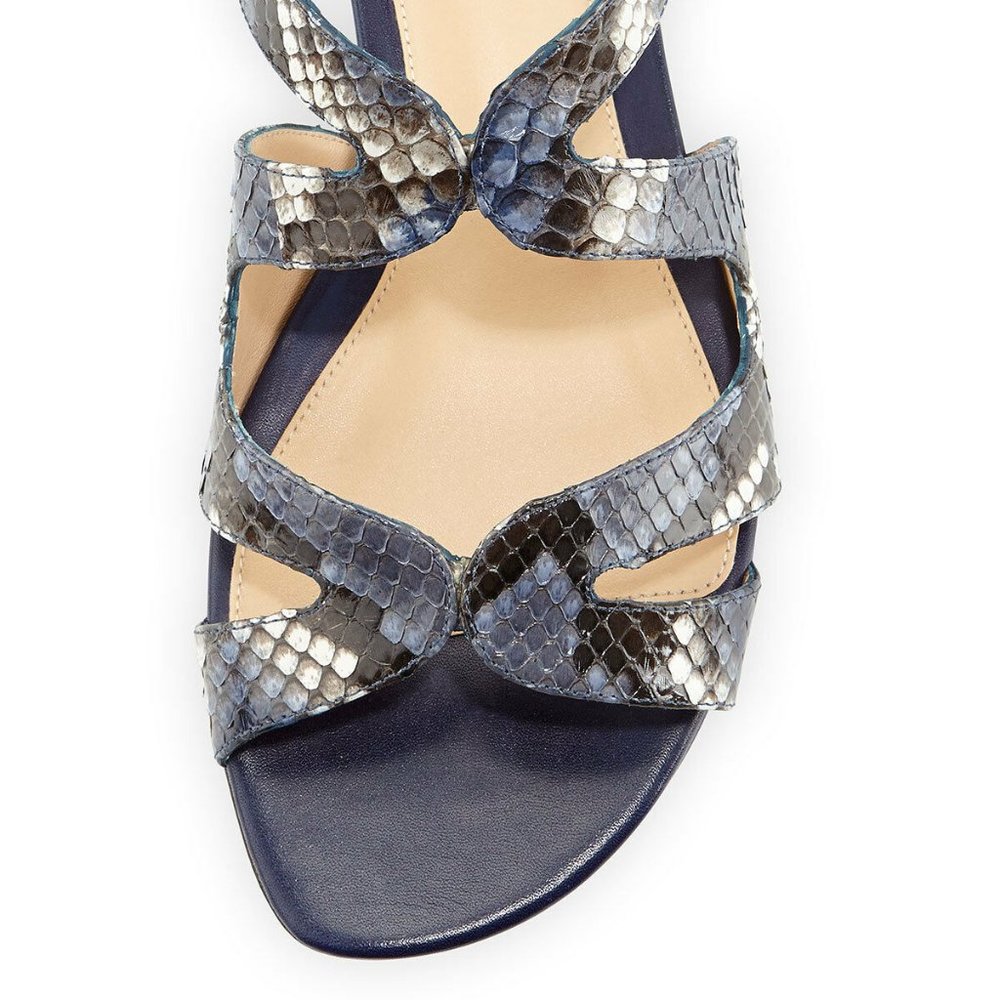 Alexandre Birman Felicie Python Caged Sandal 41 - image 3